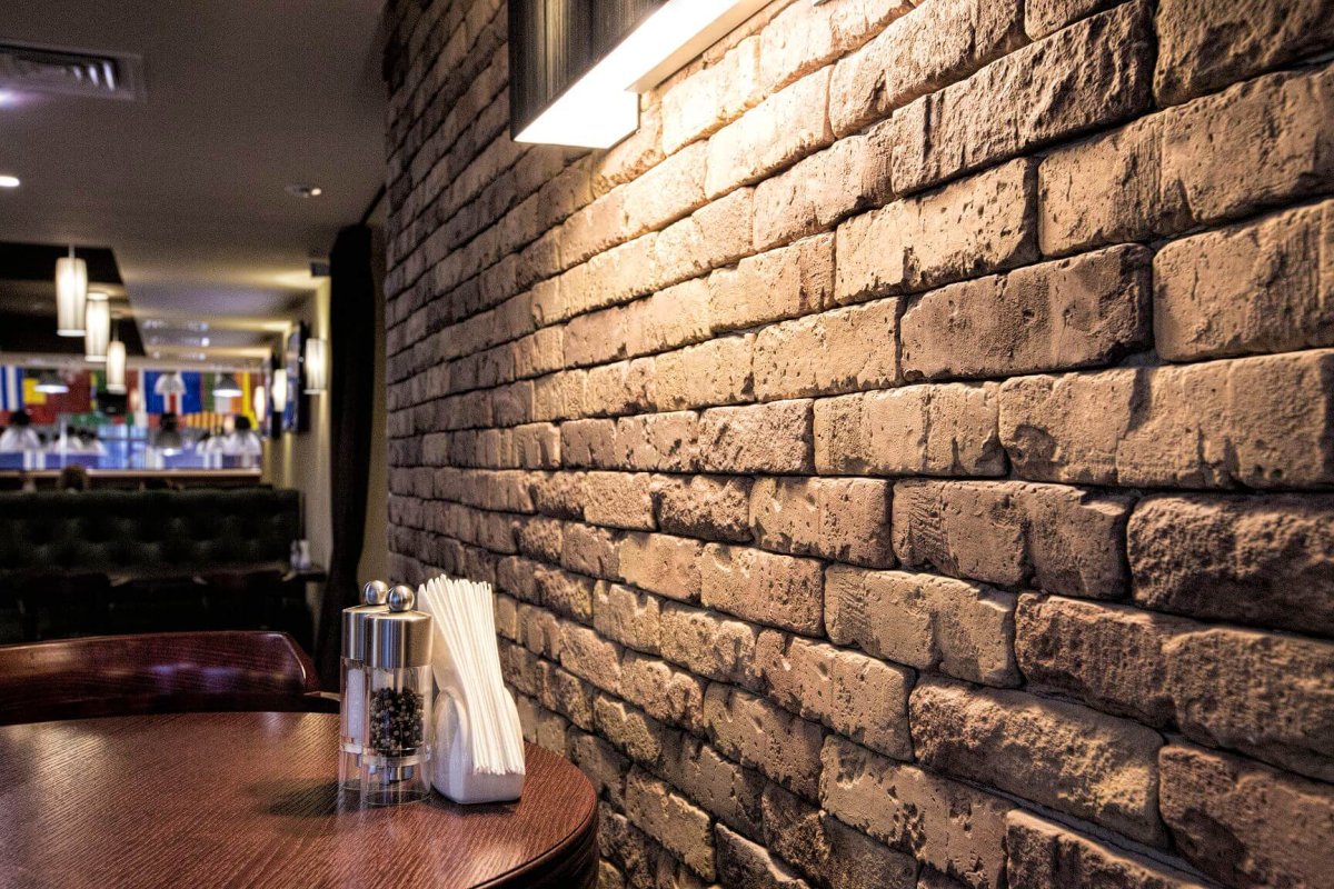 Декоративный гипсовый кирпич кирпич Петра