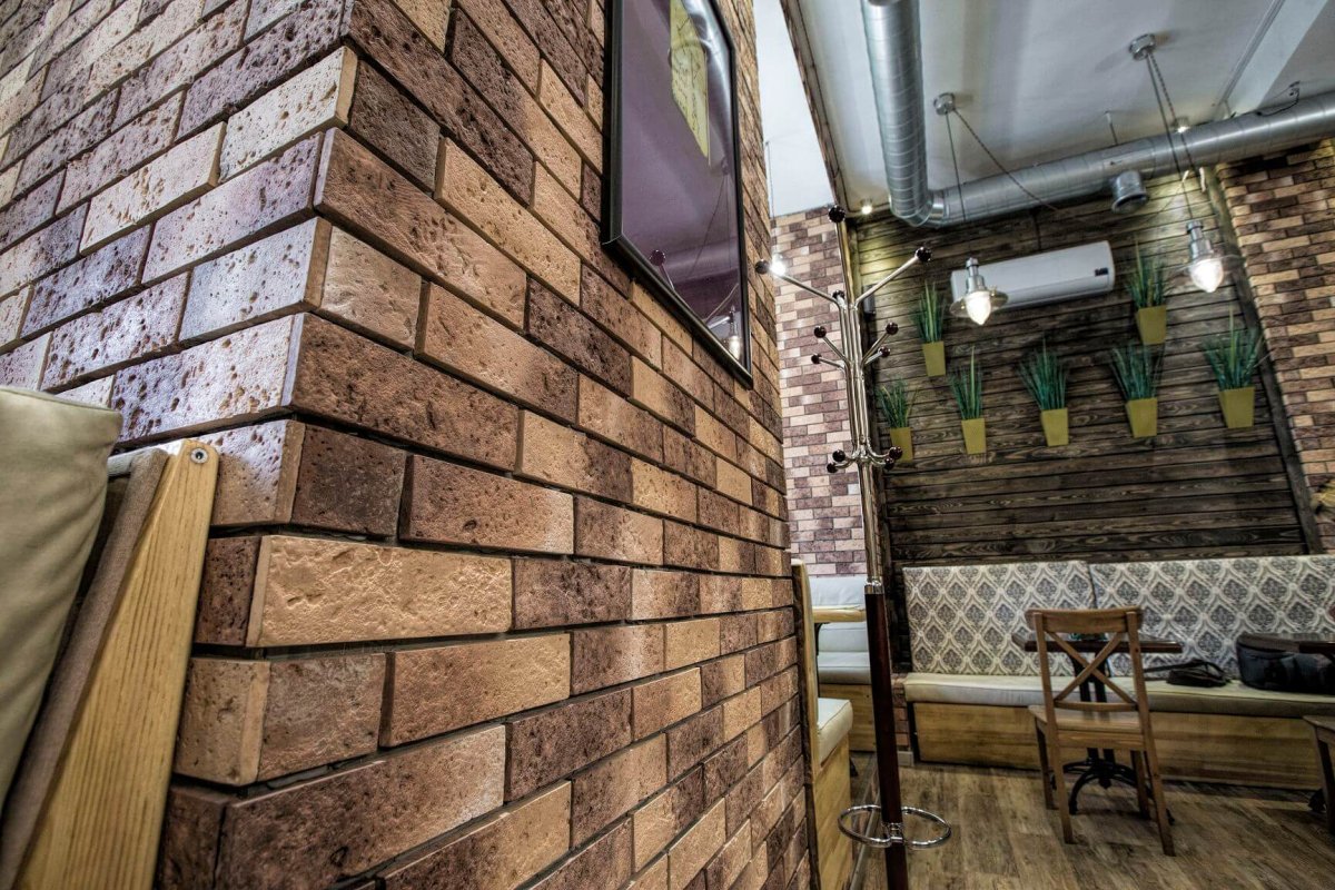 Силиконовая форма для декоративного кирпича