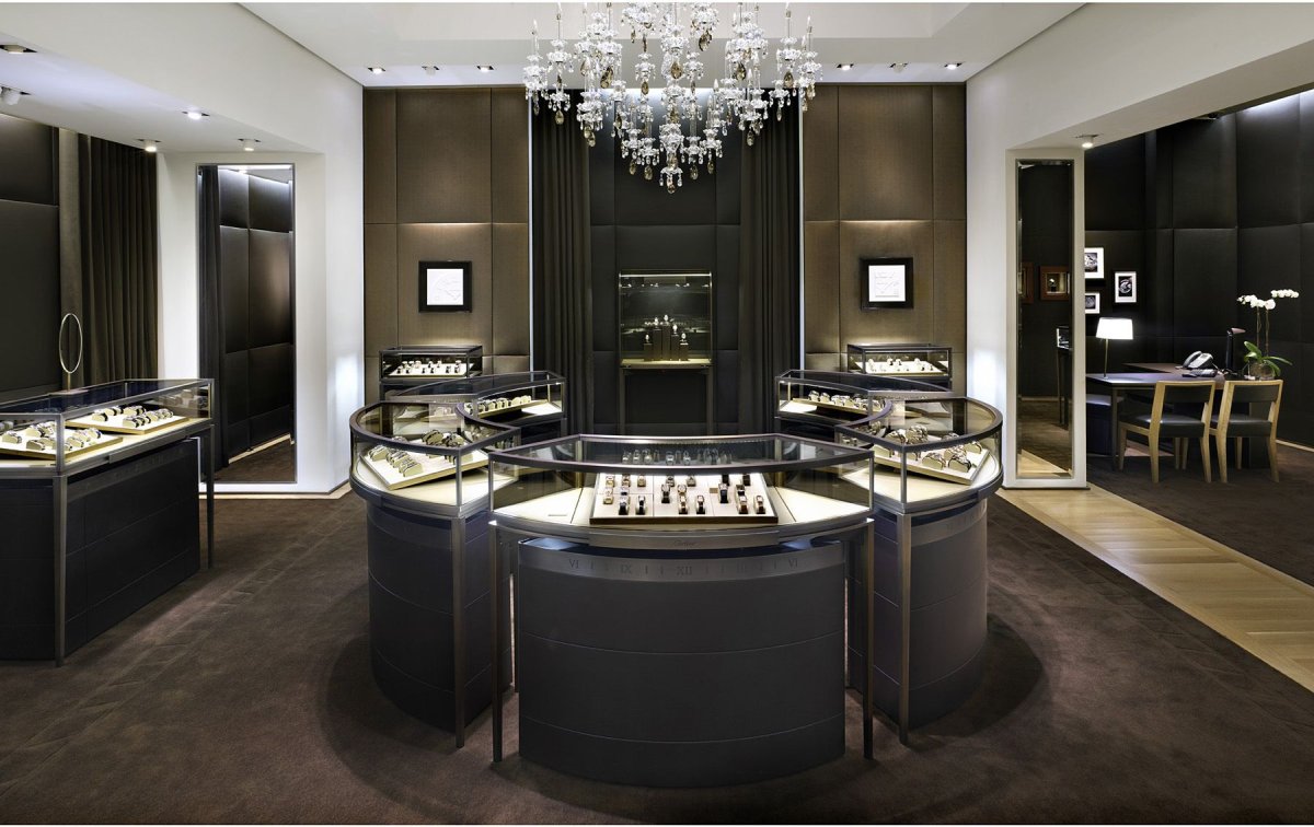 Интерьер ювелирного магазина