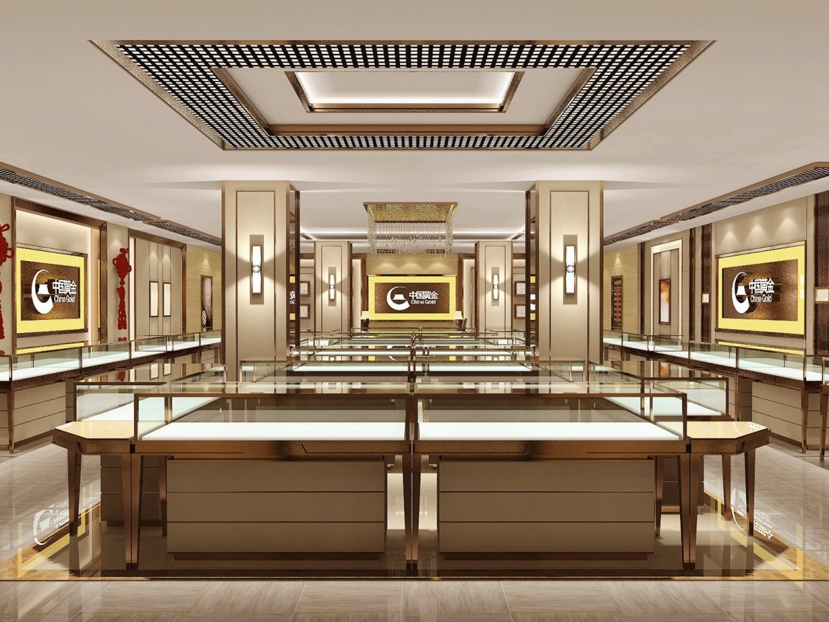 Ювелирный бутик стильный