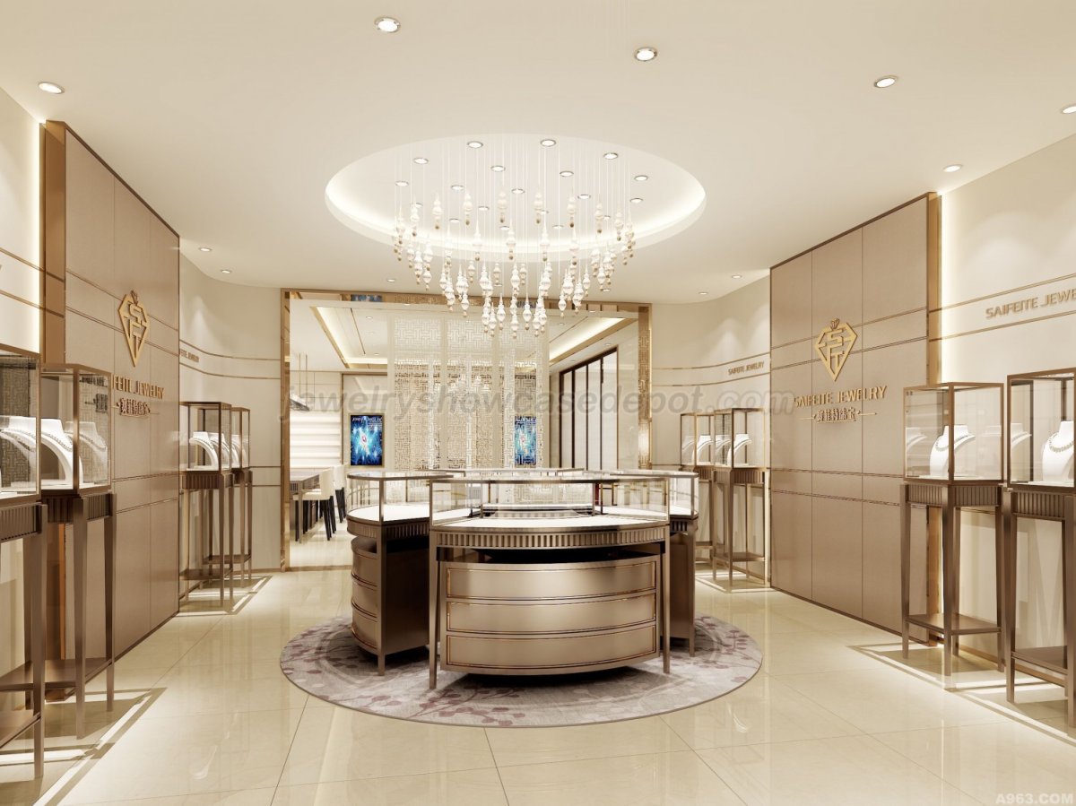 Интерьер ювелирного магазина