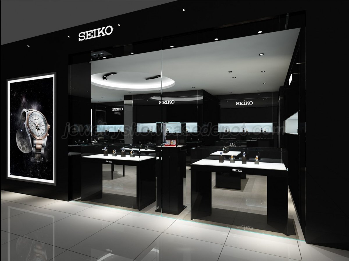 Ювелирный бутик в стиле брутализм