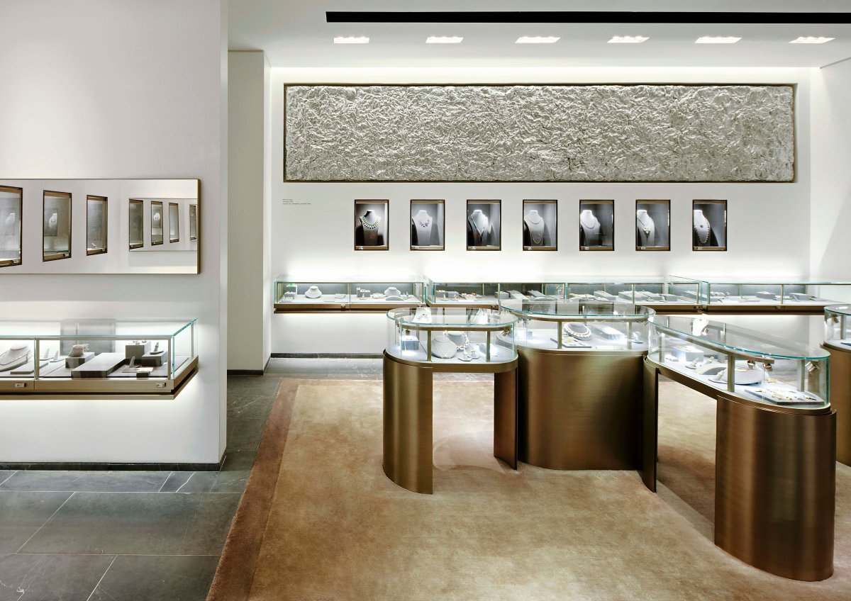 Интерьер ювелирного магазина