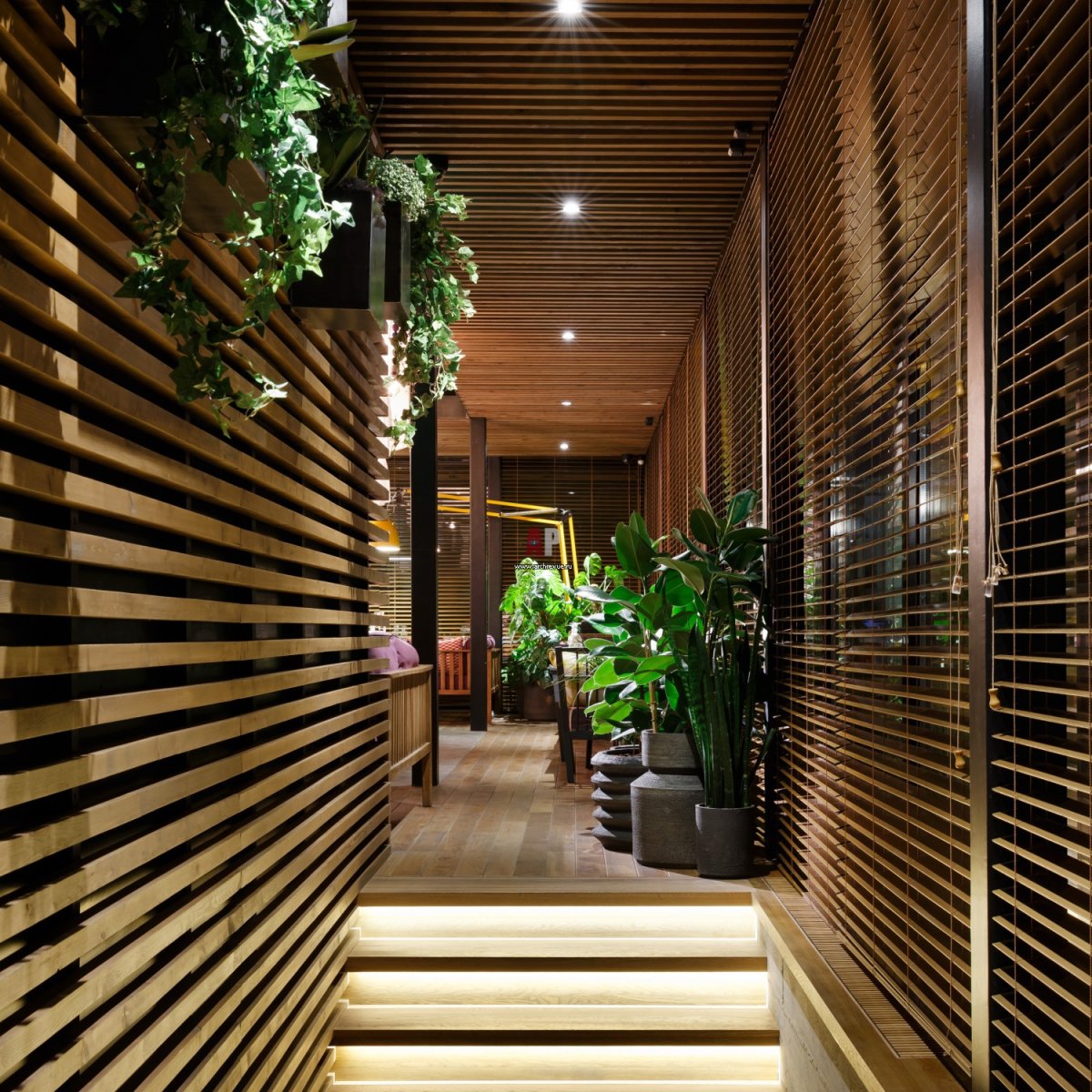 Входная зона кафе