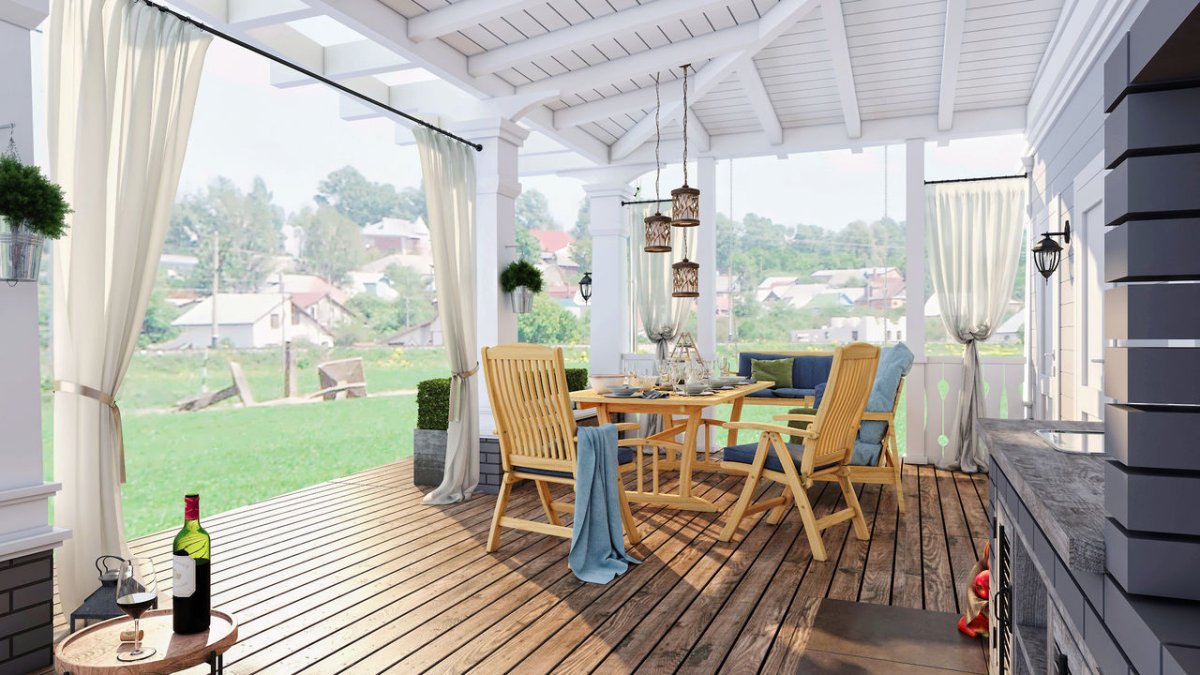 Северная терраса дизайн