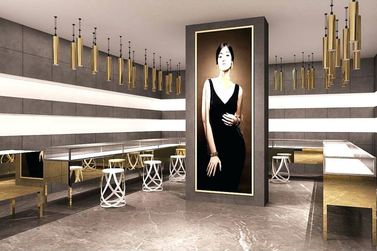 Комната с ювелирными украшениями