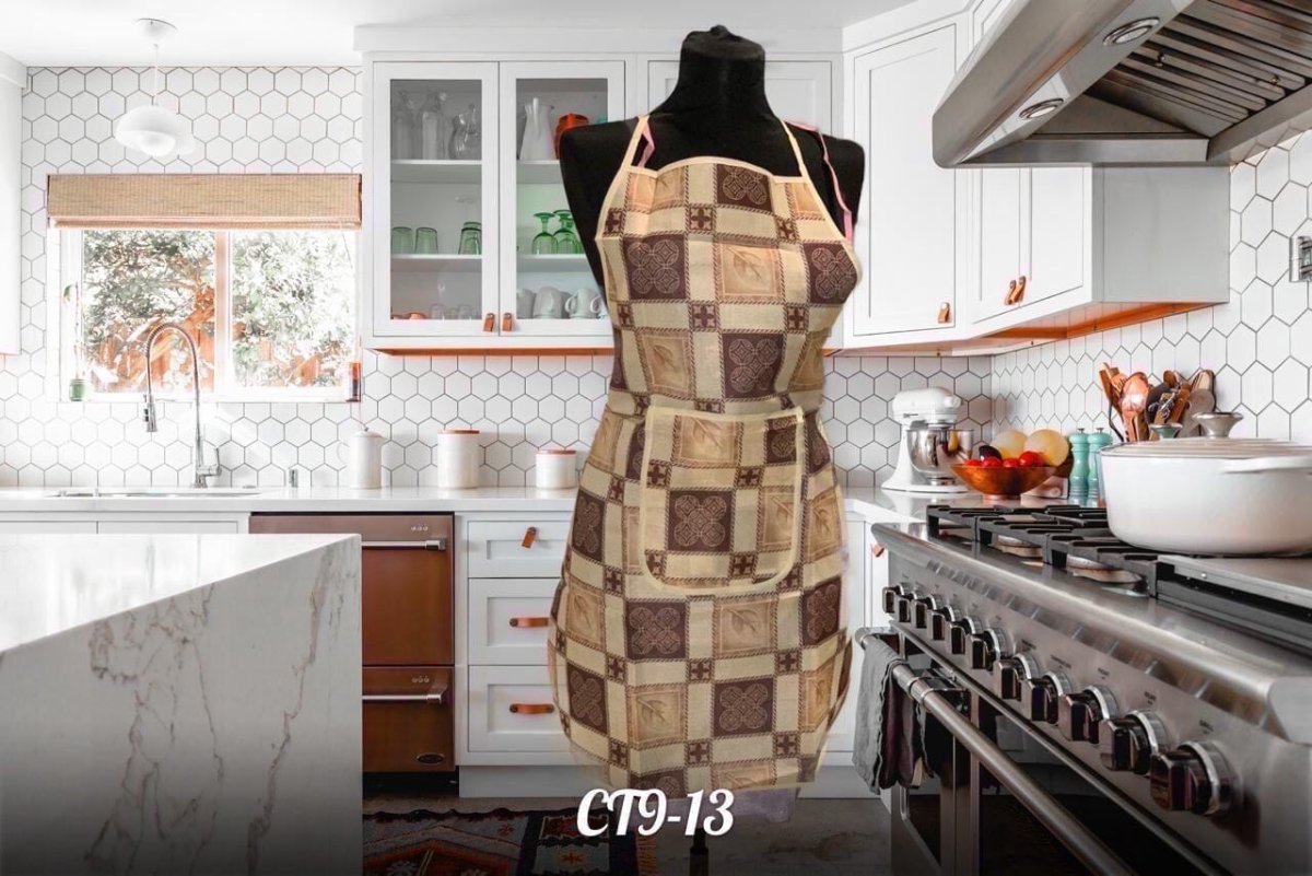 Кухонный фартук из клеенки