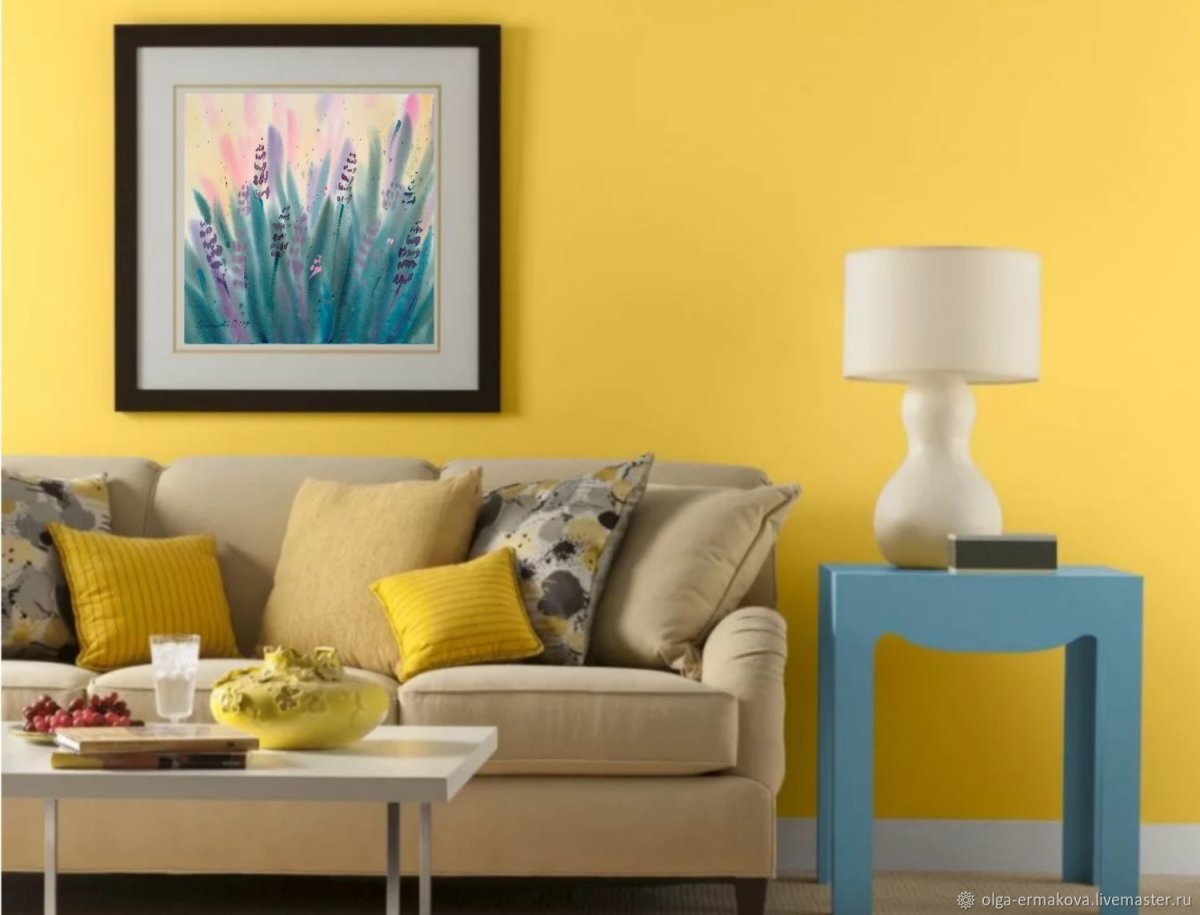 Современная живопись в интерьере