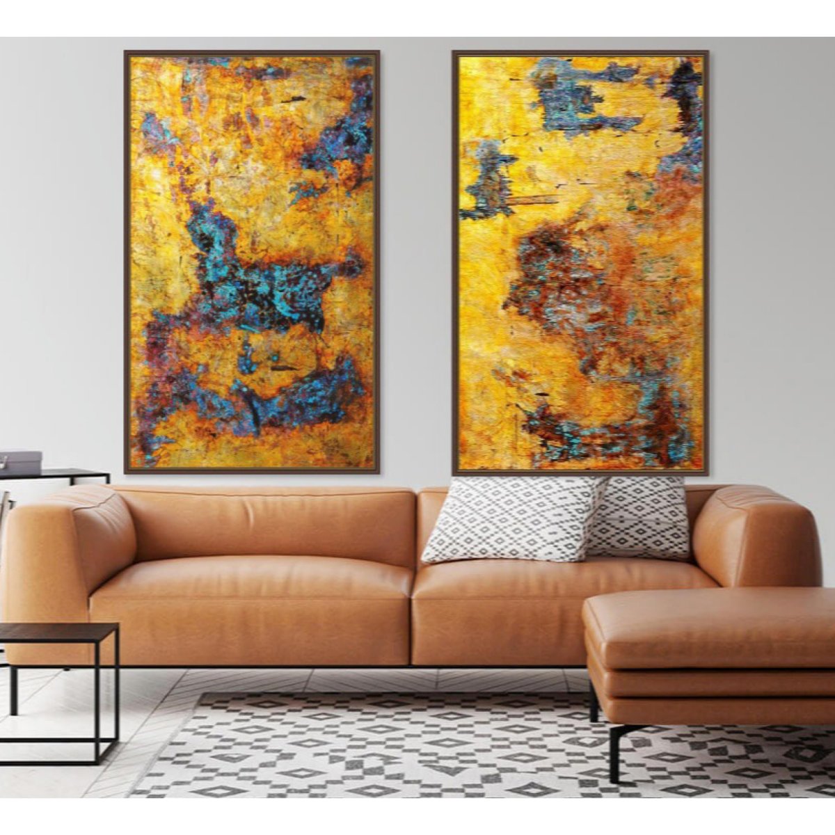 Картины в двух цветах