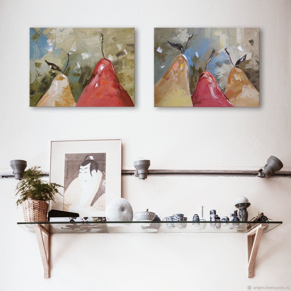 Диптих абстракция