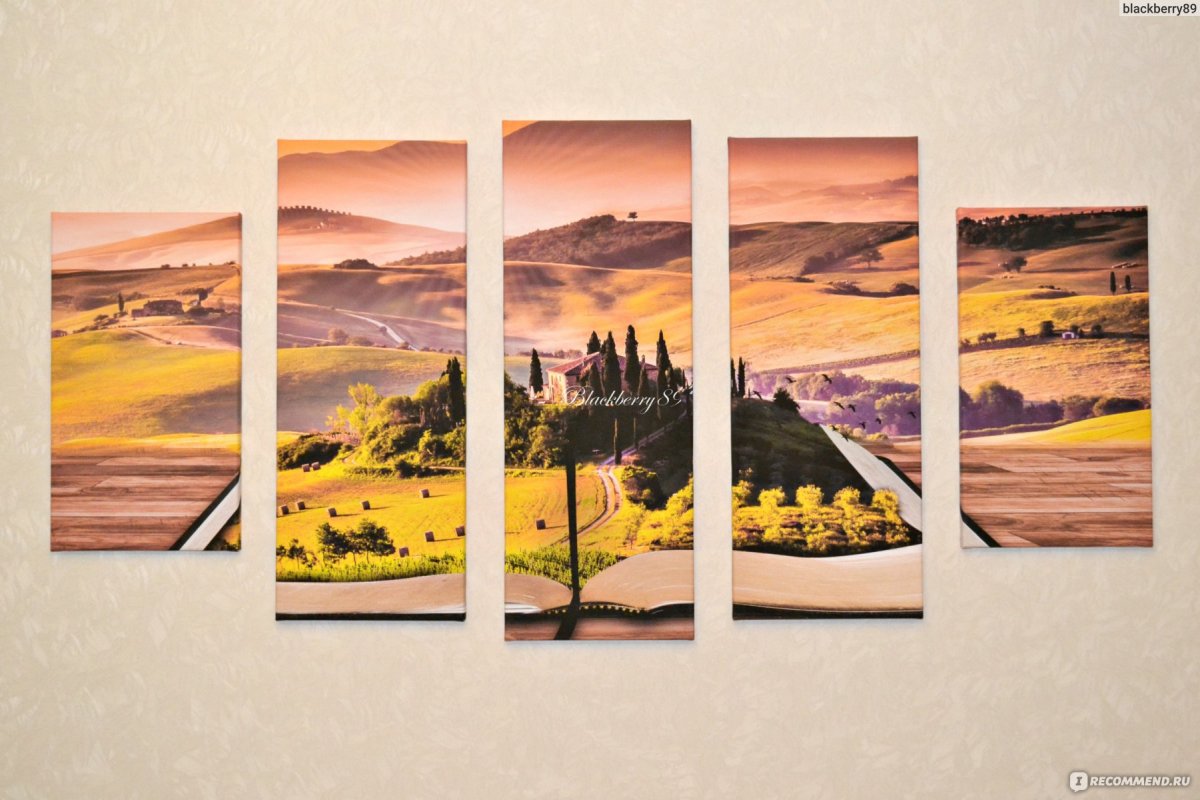 Модульные картины с машинами в интерьере