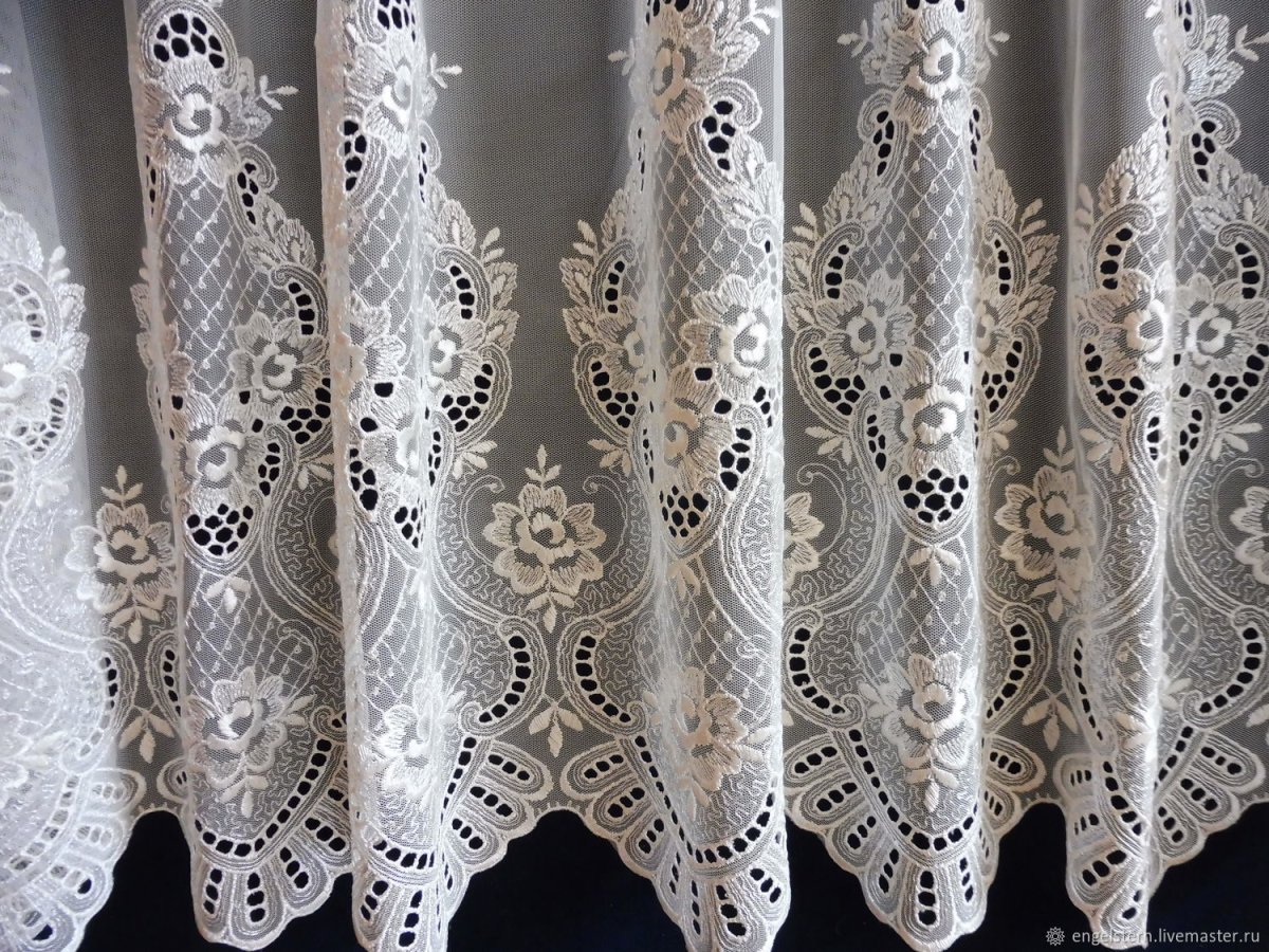 Тюль с тюлью