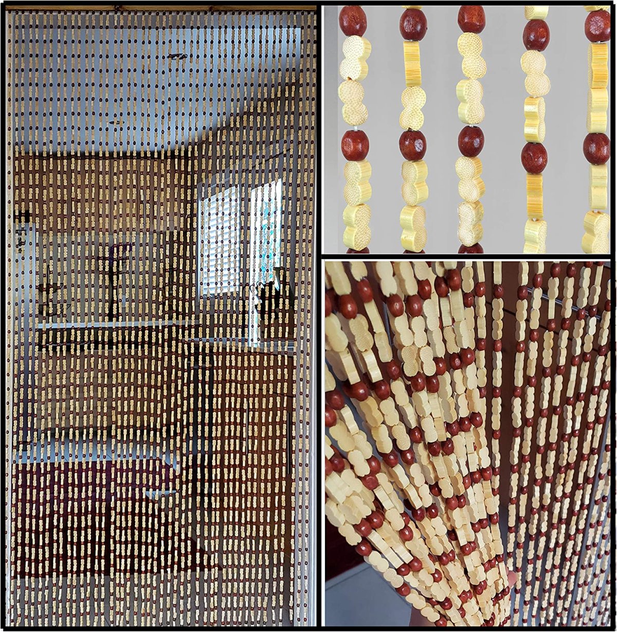 Бамбуковые шторы на дверь