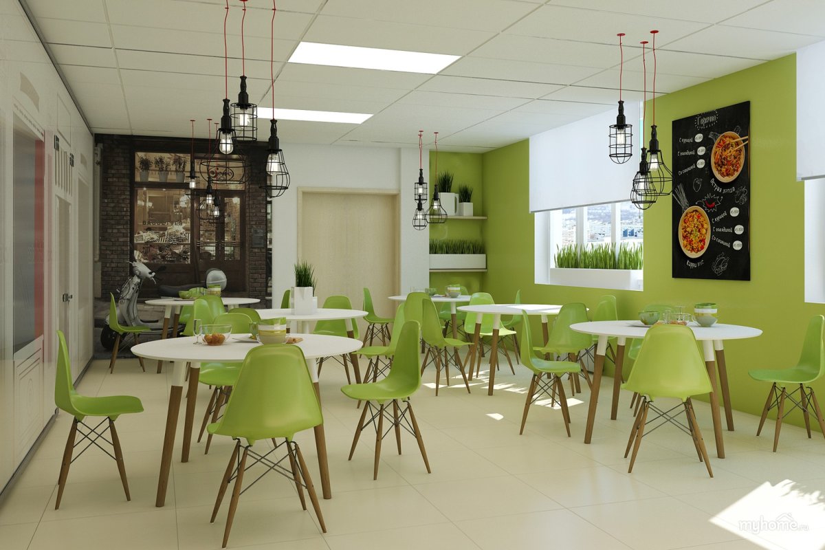 Столовая в офисе