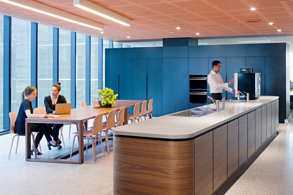 Интерьер комнаты приема пищи