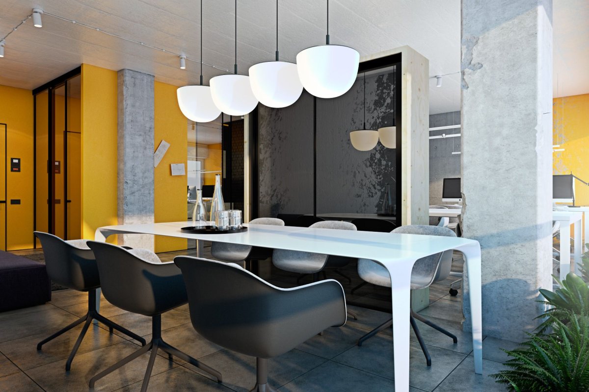 Кресло "London Office" серый