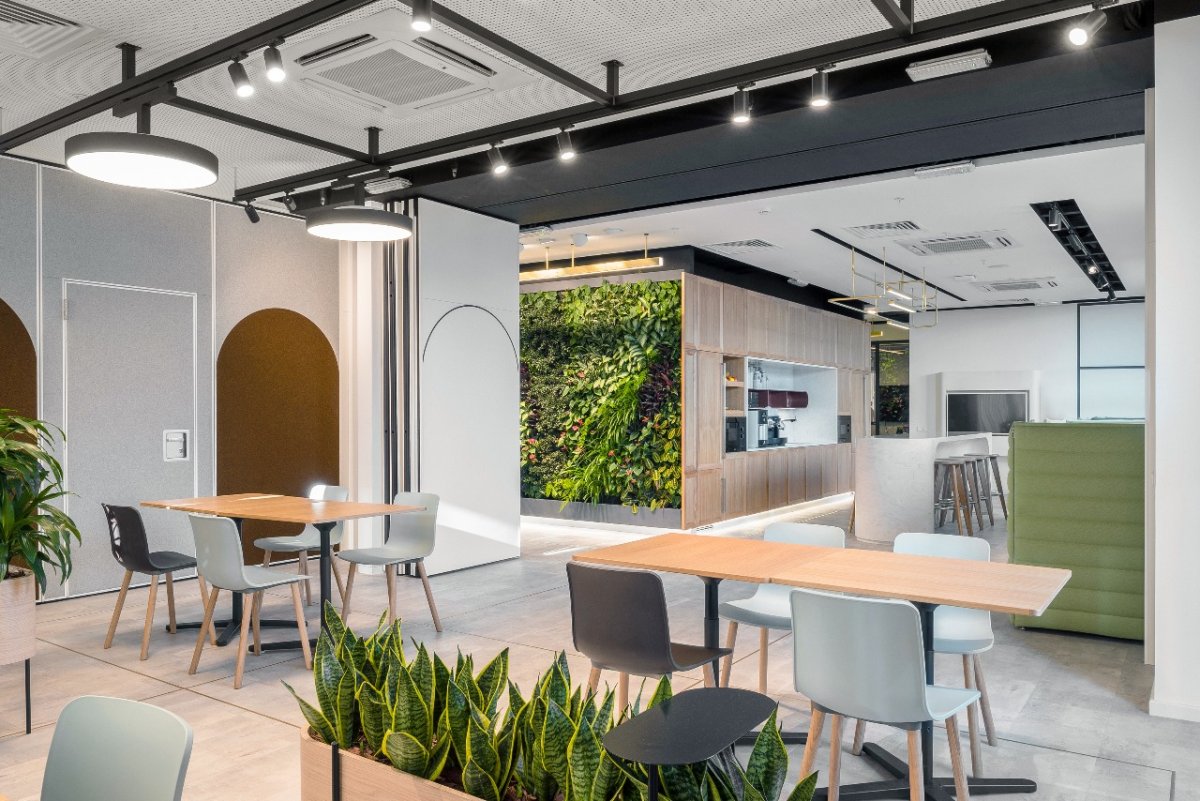 Комната для перекуса в офисе