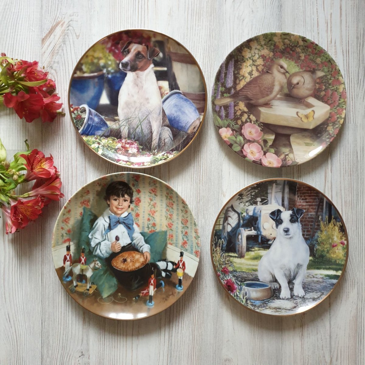 Настенные тарелки в интерьере