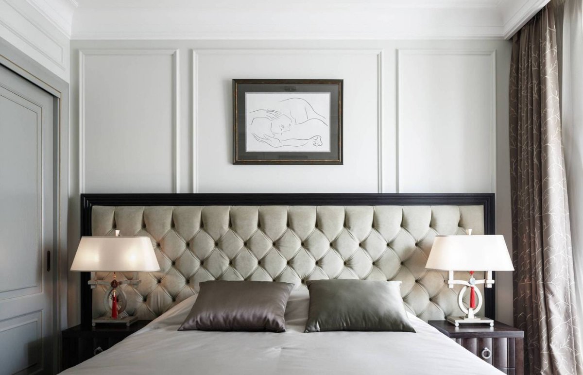 Кровать Tufted Headboard