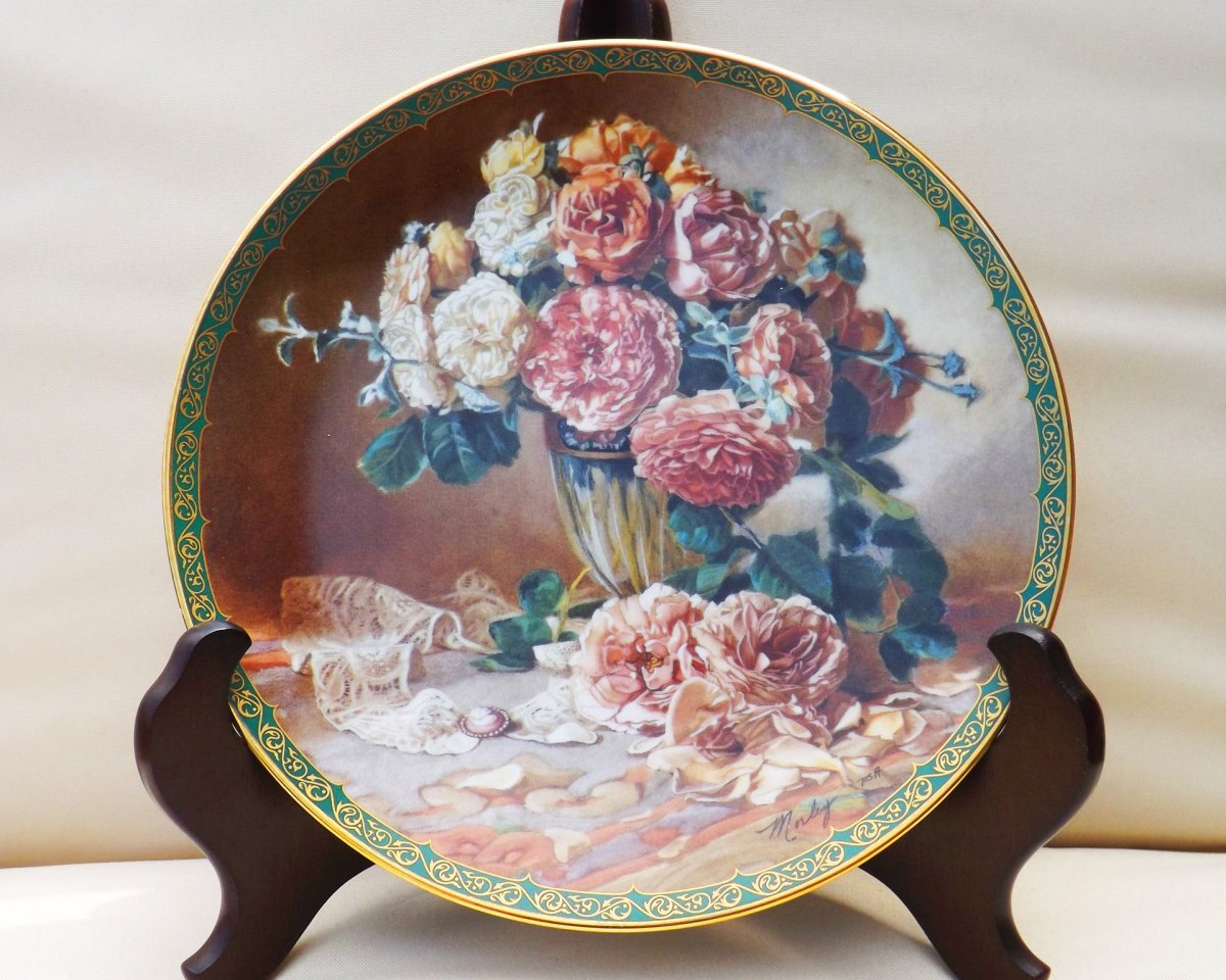 Настенная тарелка Франция Sarreguemines