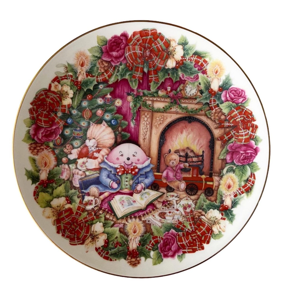 Настенная тарелка Жозефина и Наполеон