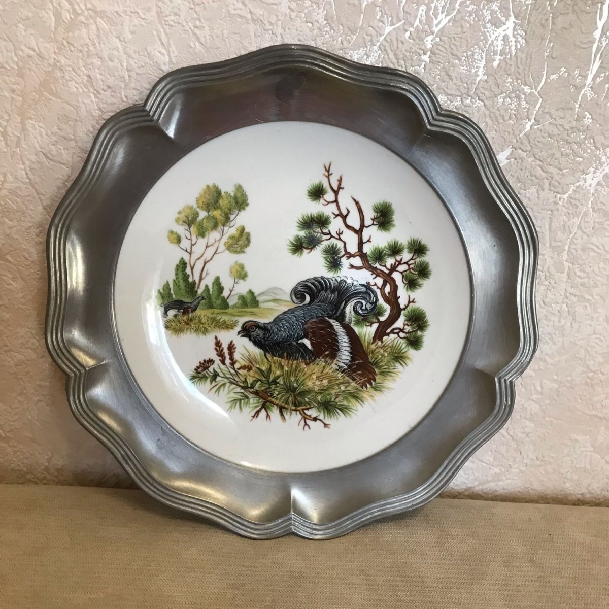 Роспись настенных тарелок