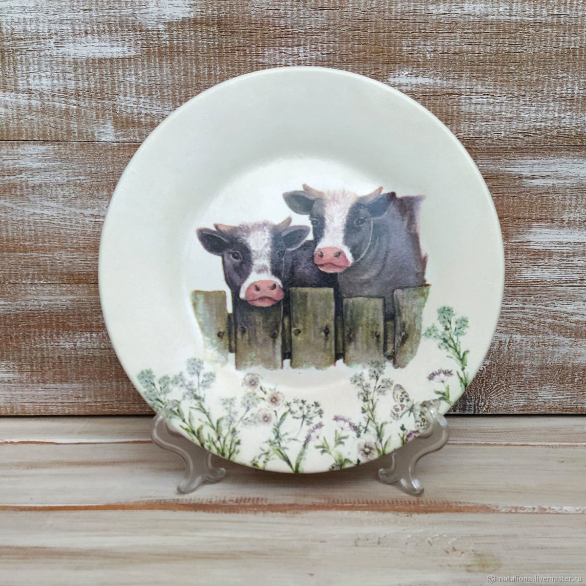 Панно тарелка на стену