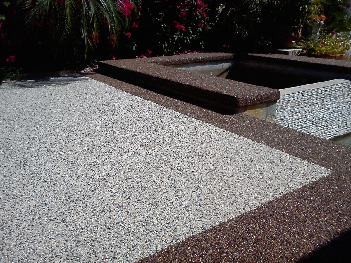 Цветной щебень