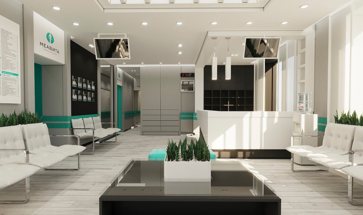 Интерьер медцентра