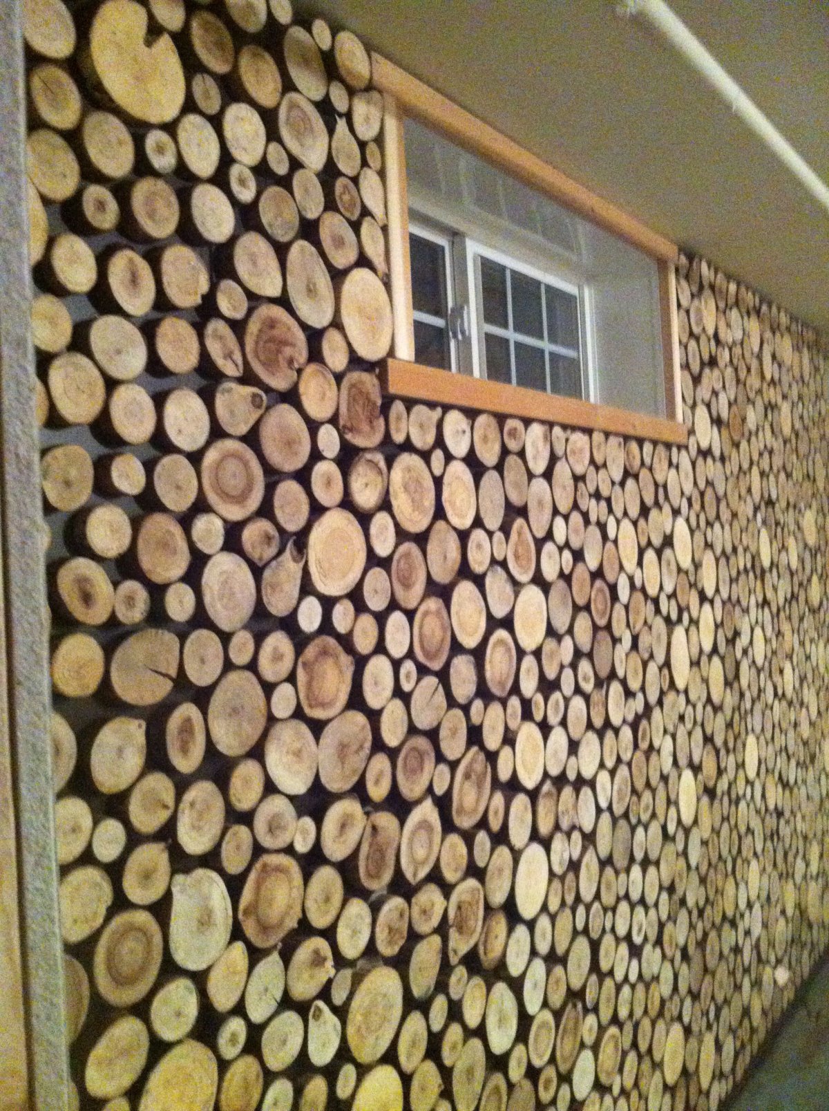 Панно из спилов дерева на стену