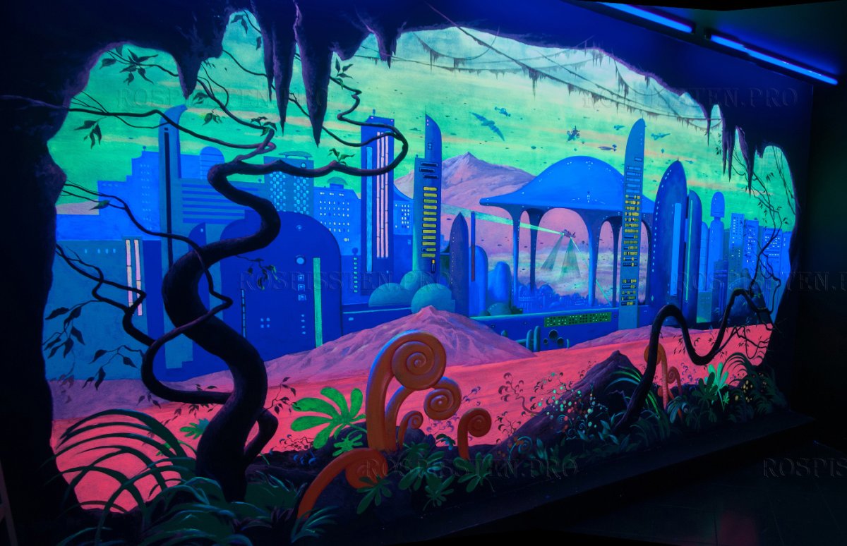 Флуоресцентная краска