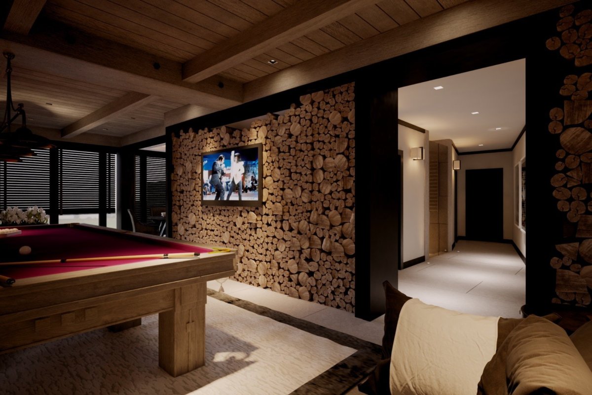 Лофт в цокольном этаже