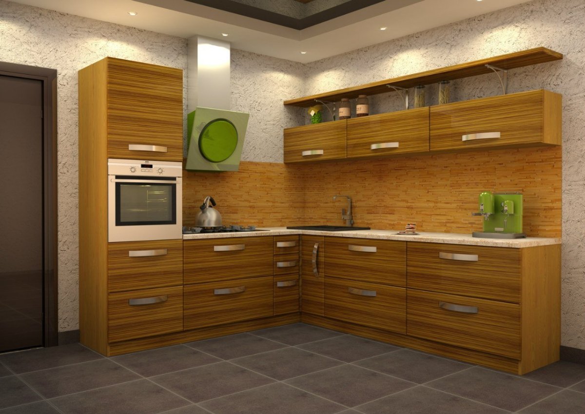 Кухня в стиле бамбук