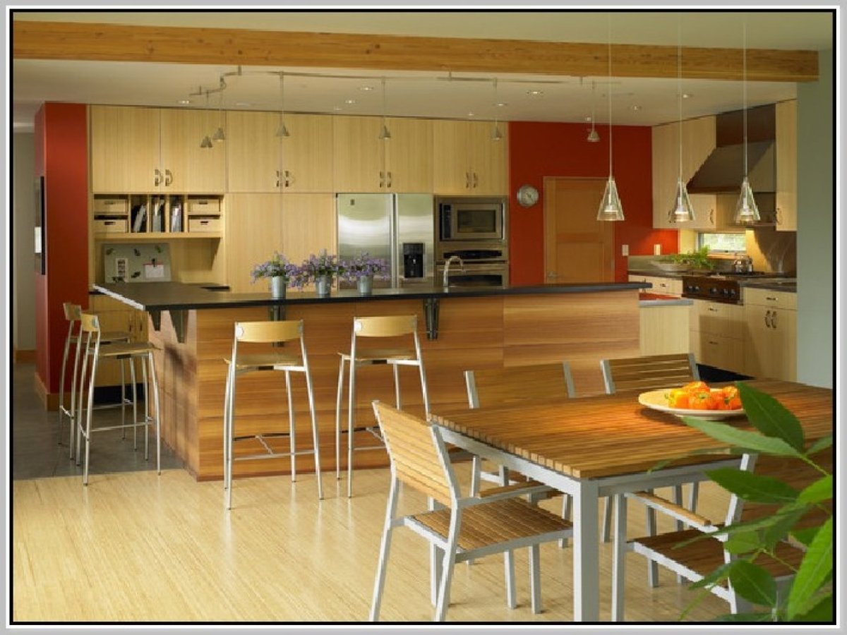 Бамбуковая соломка в интерьере