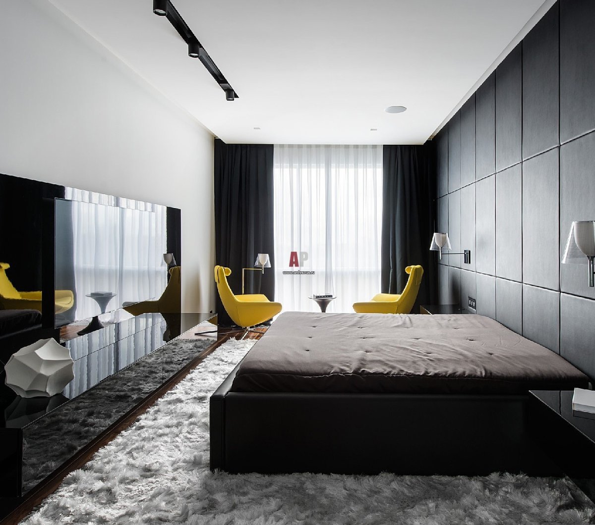 Эстетика минимализма интерьер в темных тонах