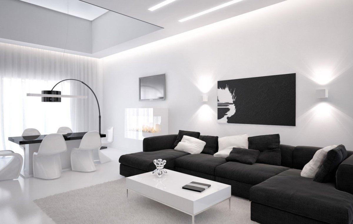 Минималистичный интерьер