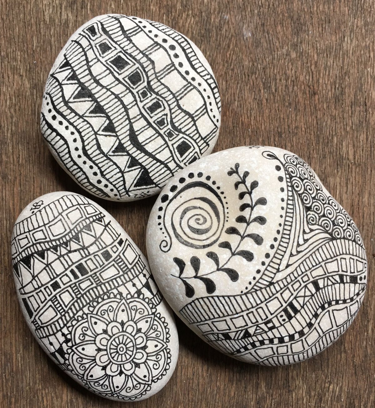 Зентангл камни