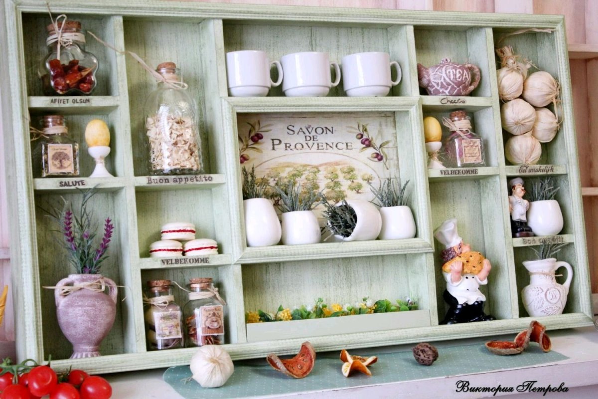 Полка консоль настенная Ажур Прованс