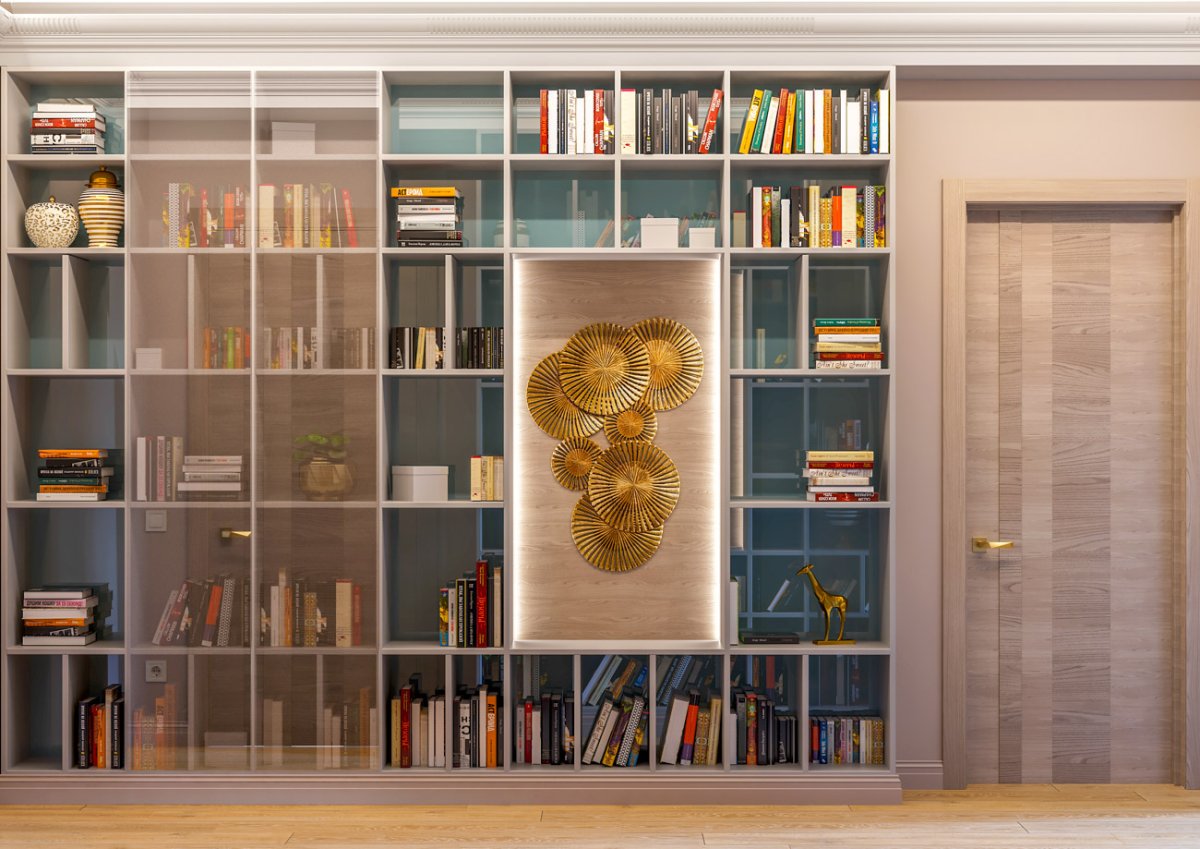 Красивые стеллажи