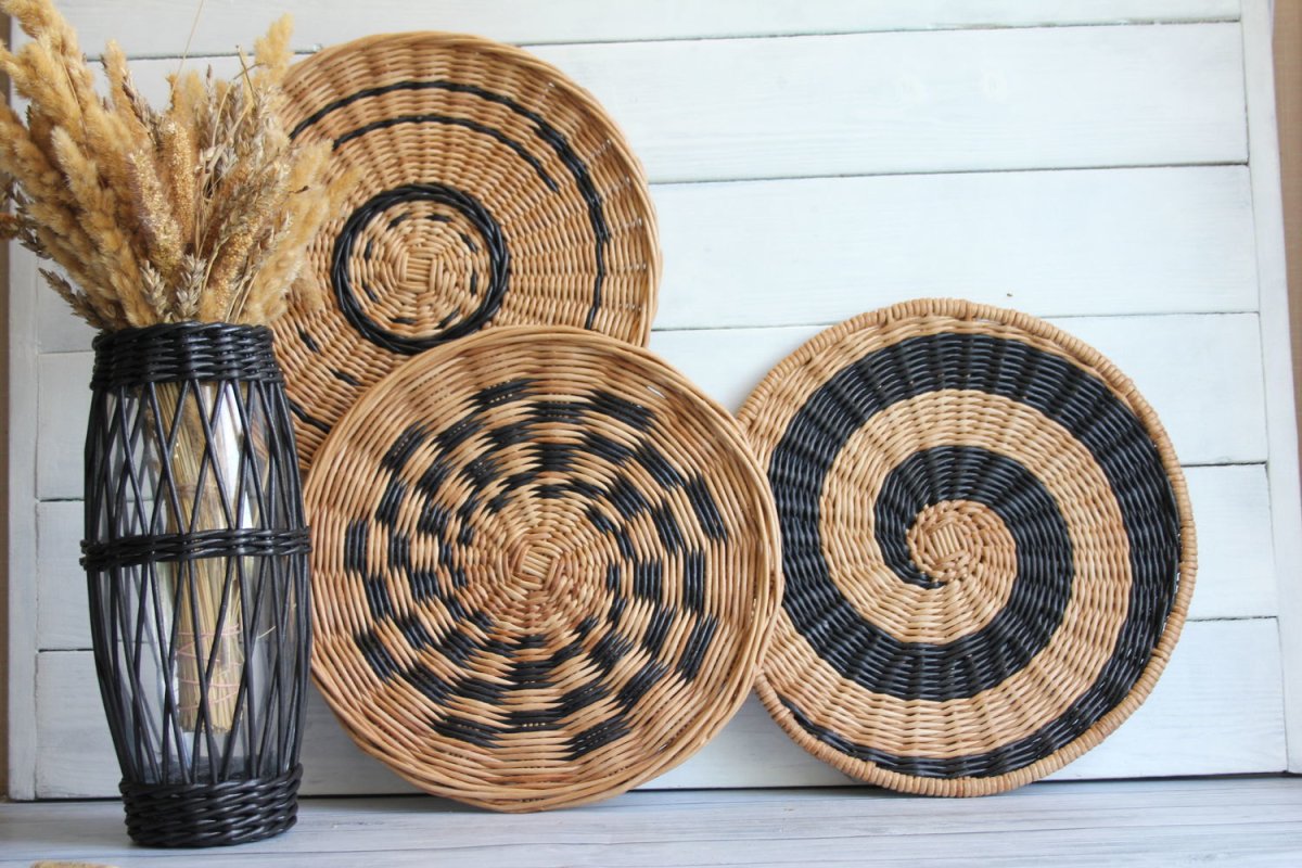 Бохо тарелка на стену своими руками