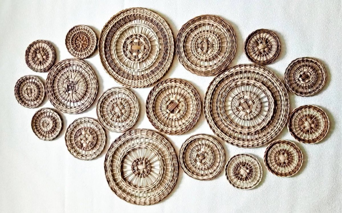 Этнические тарелки на стену