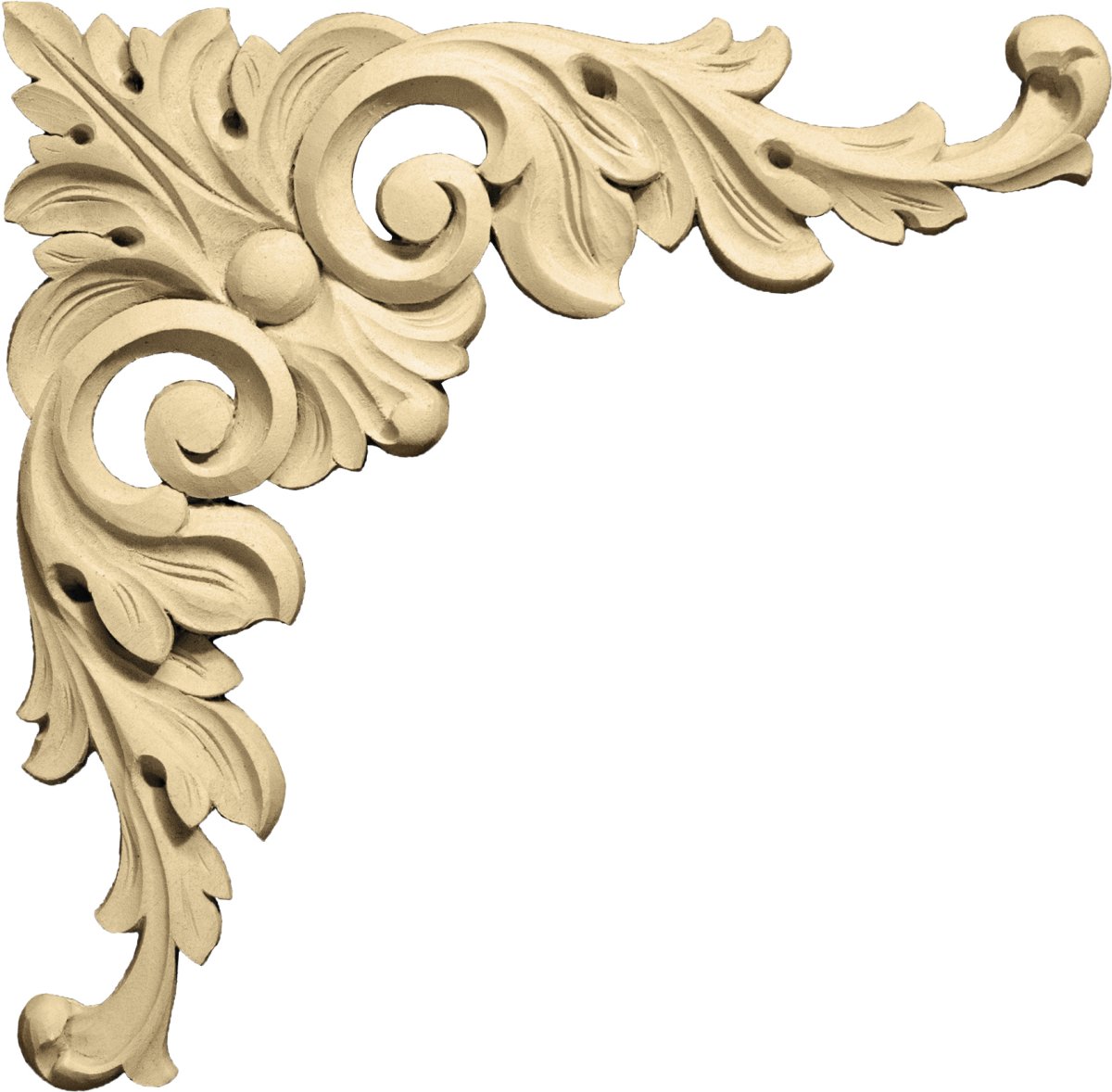 Декор из древесной пульпы