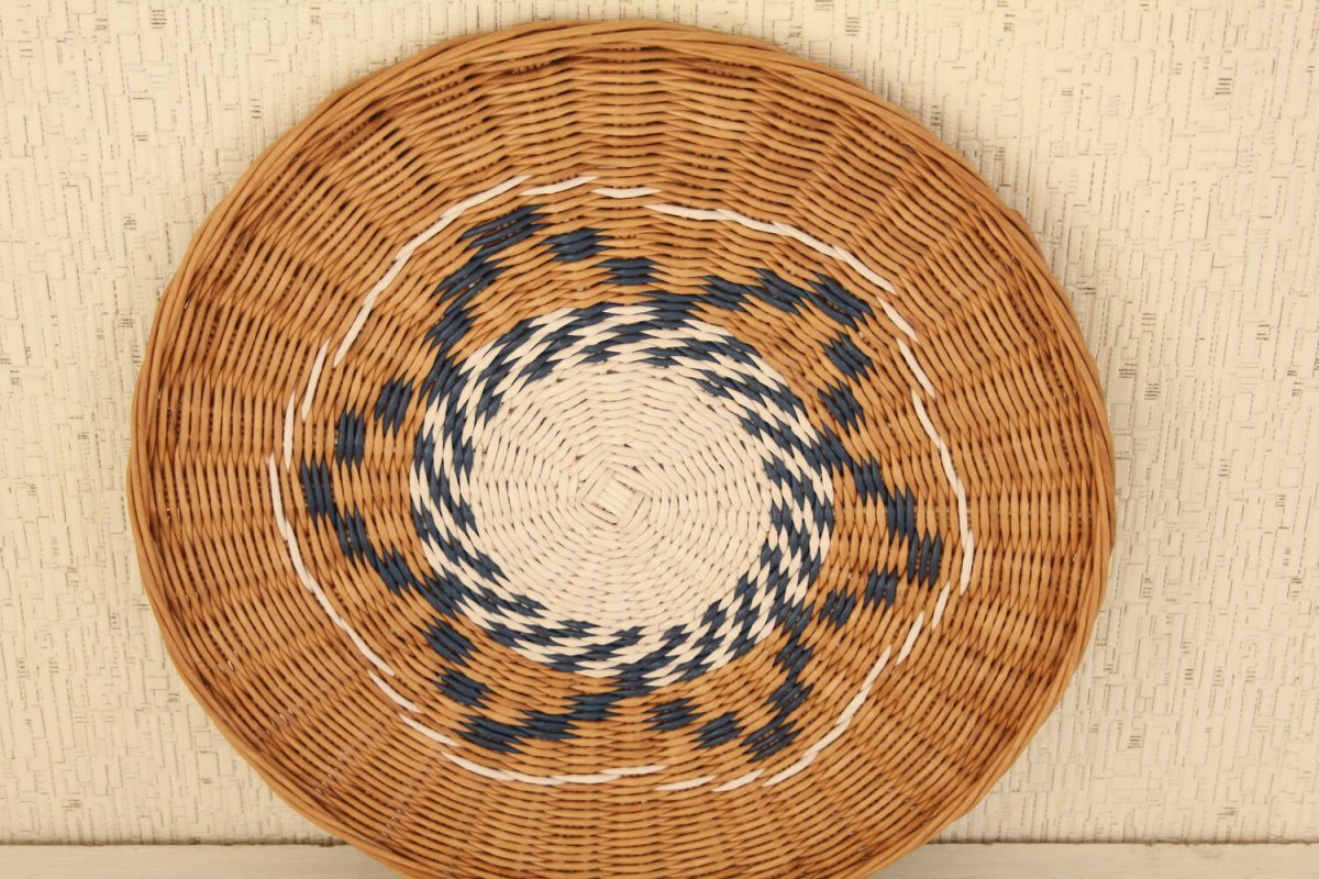 Плетеные тарелки бохо