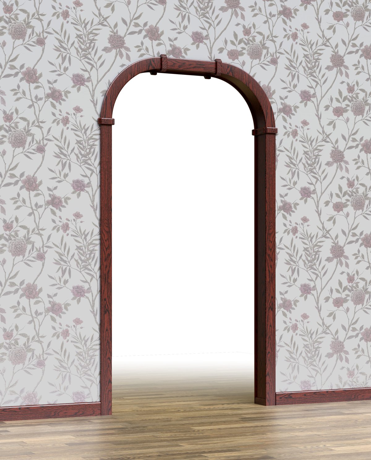 Отделка квадратной арки