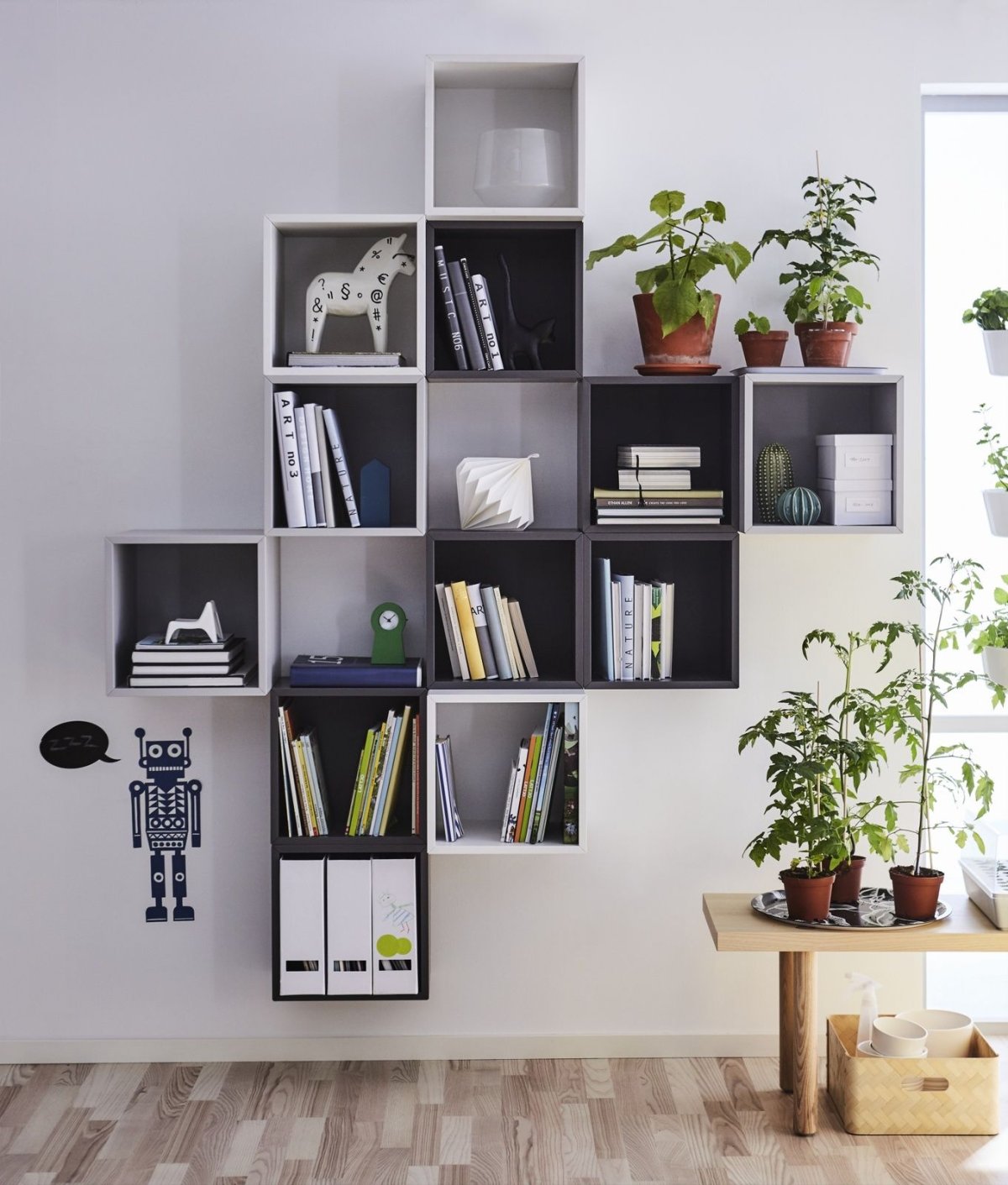 DIY стеллаж икеа Билли