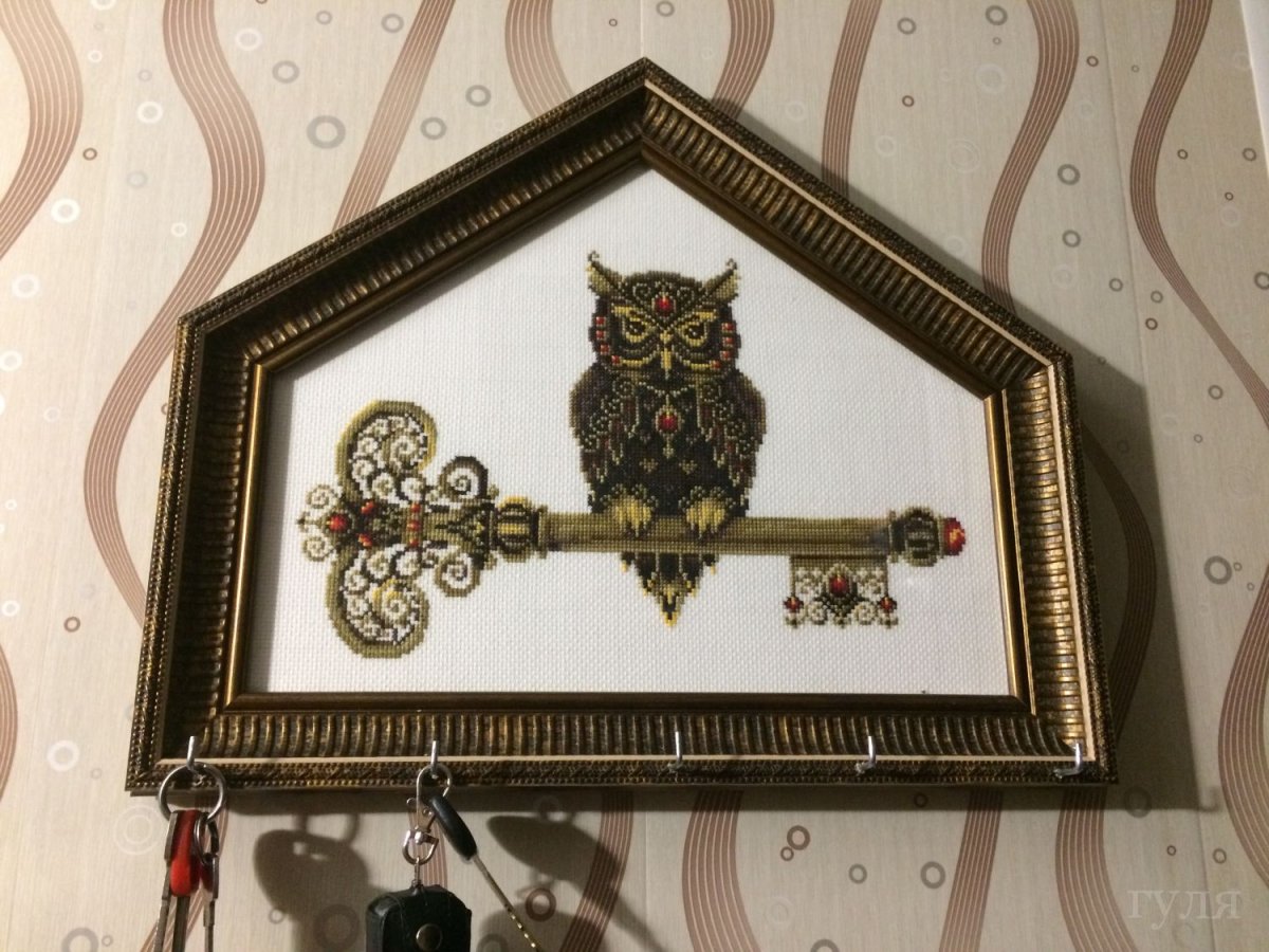 Ключница с вышивкой крестом