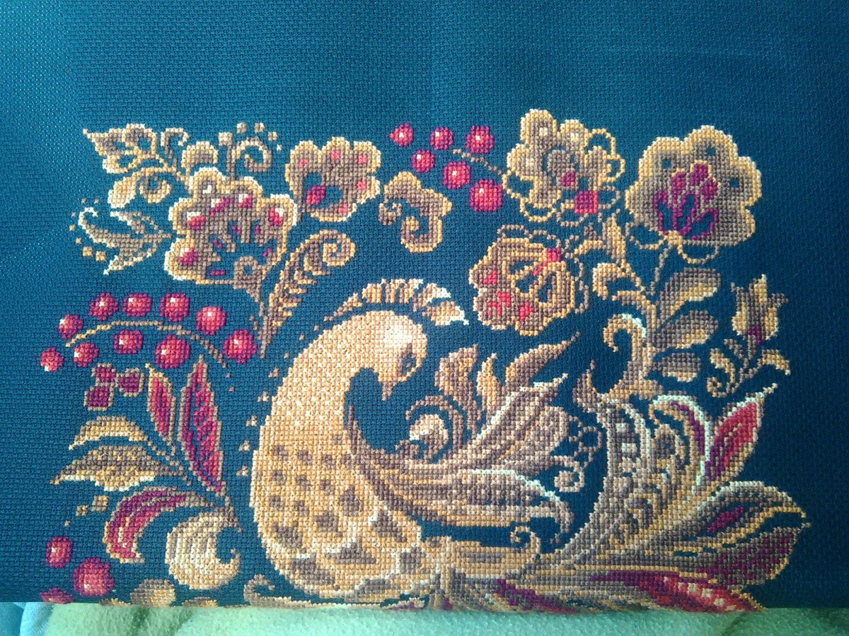 Риолис подушка Хохлома