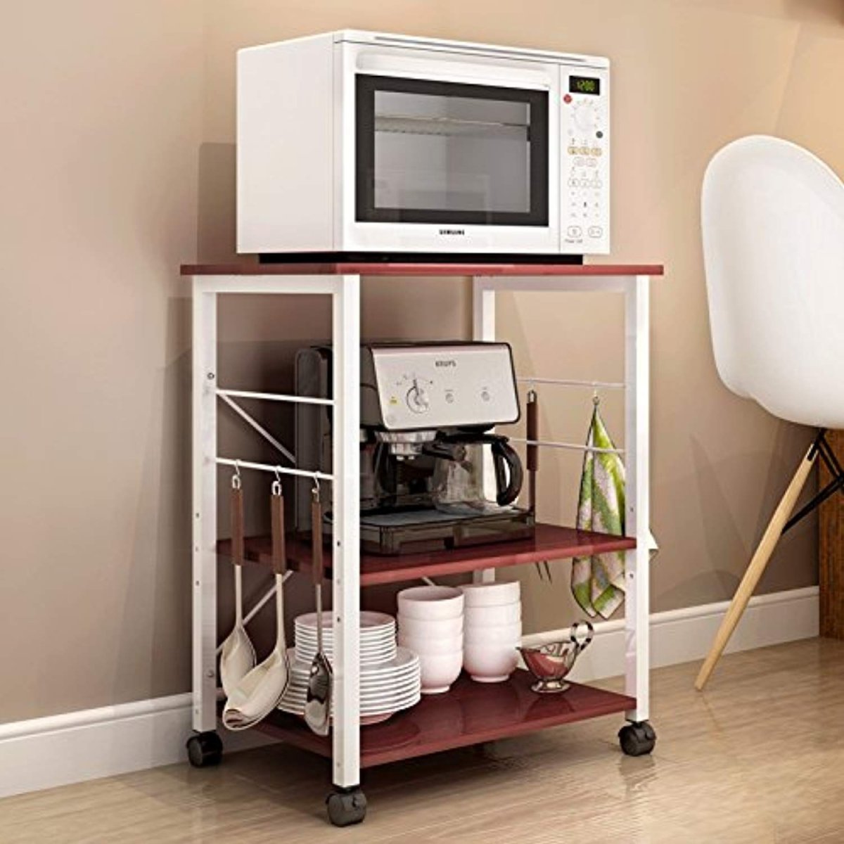 Стеллаж на кухню для бытовой техники