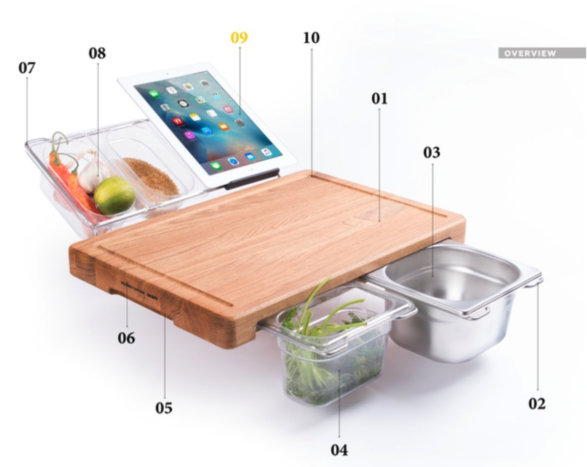 Доска для готовки выдвижная