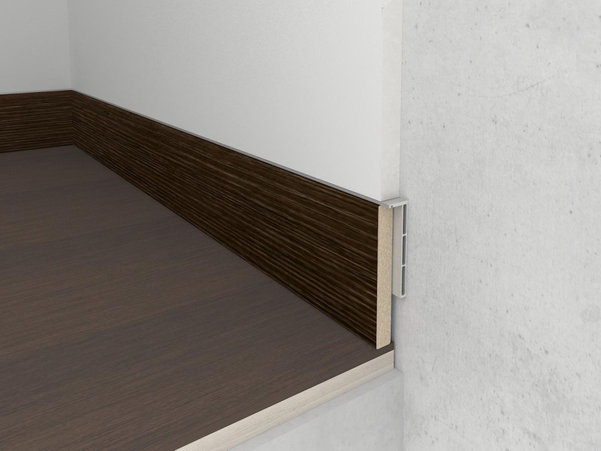 Потолочный плинтус на плитку